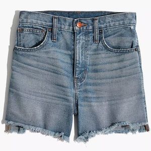 Madewell The Perfect Jean Short: Step-Hem Edition